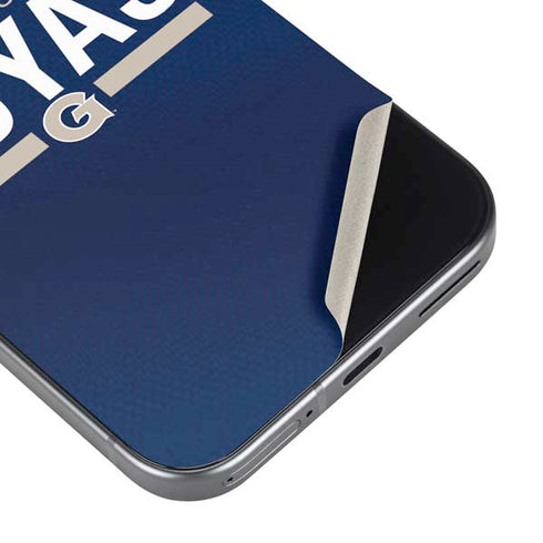 Georgetown University Hoyas Stripe Pixel 9 Pro XL Skin